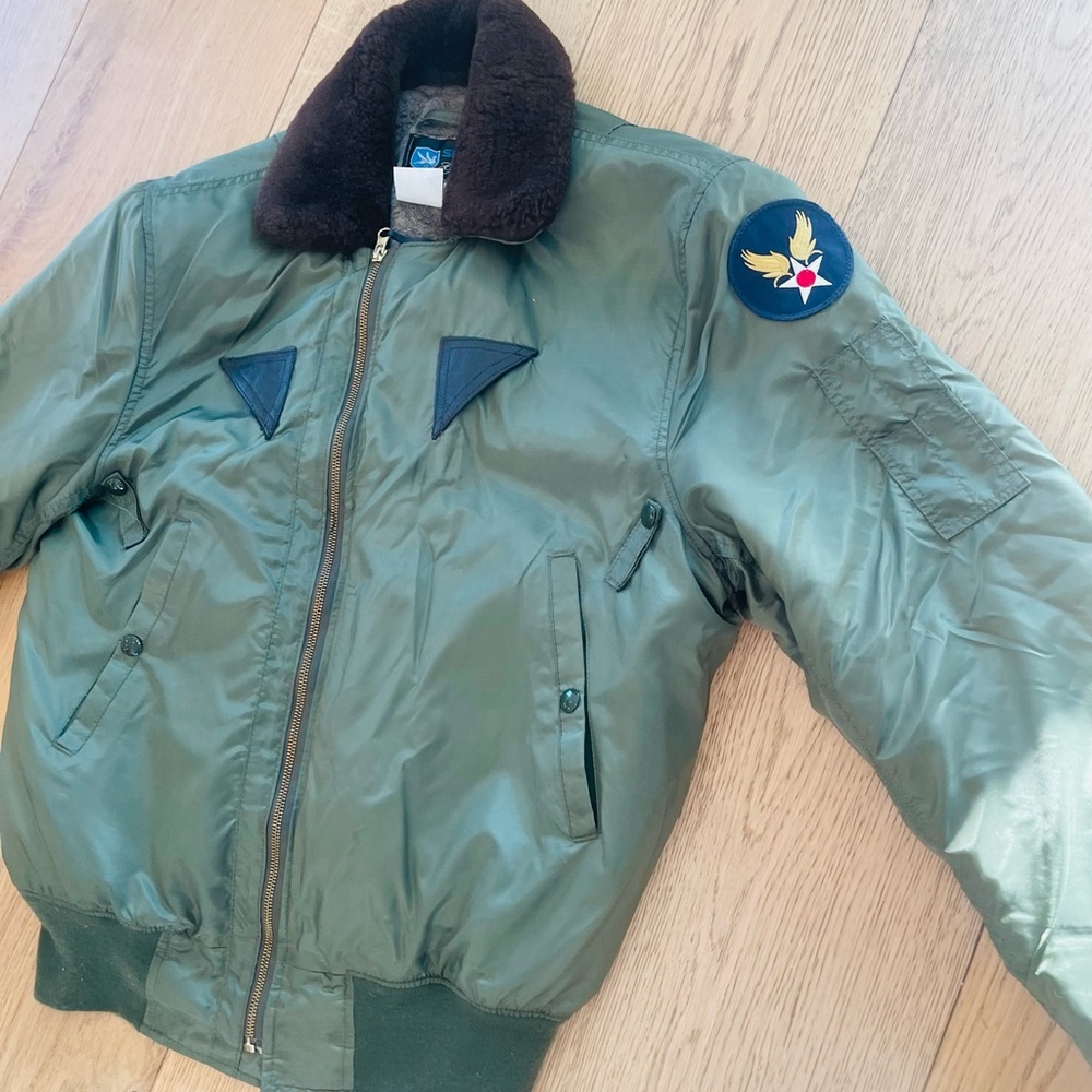 Spiewak & Sons Vintage B-15 Bomber Jacket Size 44/Large